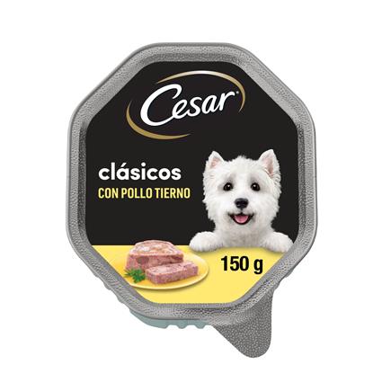 Alimentação Húmida para Cães Sabor Paté de Frango 150G CESAR