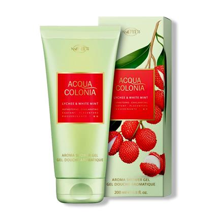 4711 Acqua Colonia Lychee & White Mint Aroma Shower Gel 200 ml