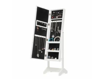 Espelho com Guarda-Joias de Pé com Led Jewight INNOVAGOODS
