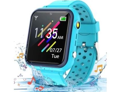 Smartwatch Infantil MACYLCH À Prova De Água Mp3 Reprodutor de Música com 11 Chamadas de Jogos Câmera SOS