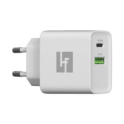 Carregador Halfmman Smart Charger PD & QC 20W Branco
