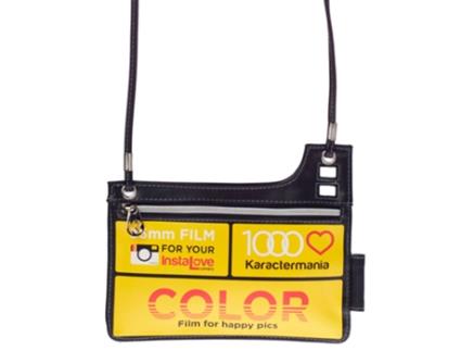 Mala Tiracolo OH MY POP! Film Action Horizontal Unissexo (Amarelo)