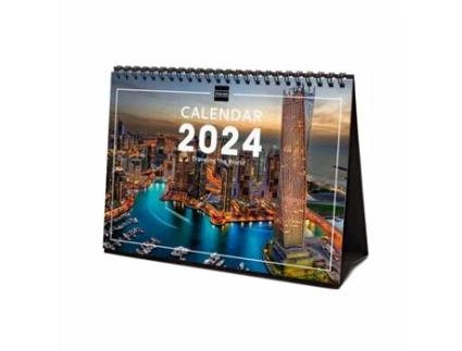 Calendario de Secretaria 2024 FINOCAM 21X15Cm Traveling 781245124