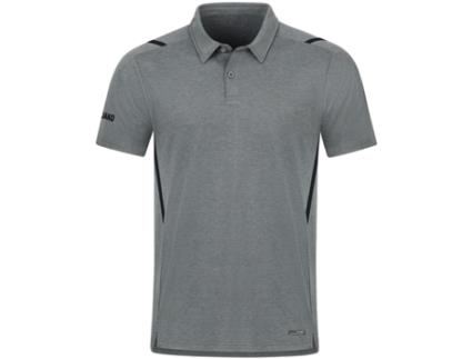 Polo Unissexo JAKO Challenge Cinzento (2XL)