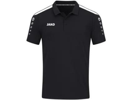 Polo Unissexo JAKO Power Preto (2XL)