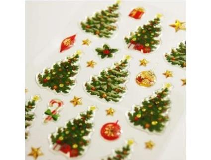 Etiquetas tradicionais da árvore de Natal Global Gift