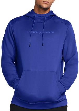 Sweatshirt com capuz Under Armour UA Armour Fleece Wordmark HD-BLU