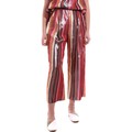 Calças finas / Sarouels 011SD25035  Bege Disponível em tamanho para senhora. IT 38,IT 40,IT 42,IT 44,IT 46,IT 48.Mulher > Roupas > Calças
