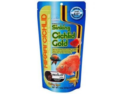 Comida para Peixes HIKARI Cichlid Gold Sinking Medium 100G