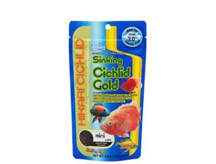Comida para Peixes HIKARI Cichlid Gold Sink Mini 100G
