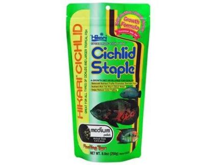 Comida para Peixes HIKARI Cichlid Staple Medium 57G