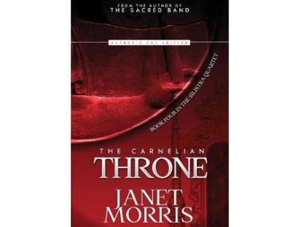 Livro The Carnelian Throne de Janet Morris ( Inglês )
