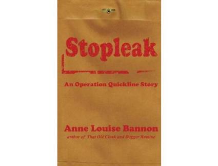 Livro Stopleak de Anne Louise Bannon ( Inglês )