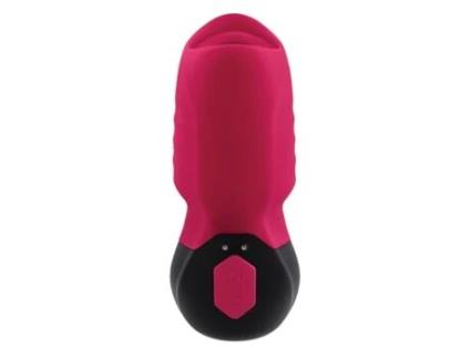 Vibrador Body Kisses Rojo/Negro GENDER X