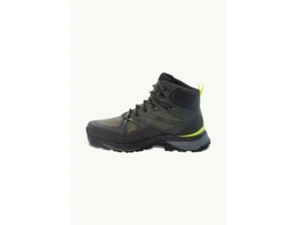 Botas de Homem para Caminhada JACK WOLFSKIN Altura Média Force Striker Verde (45)