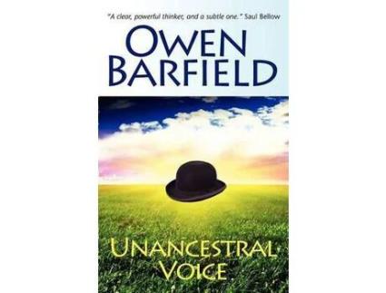 Livro Unancestral Voice de Owen Barfield ( Inglês )