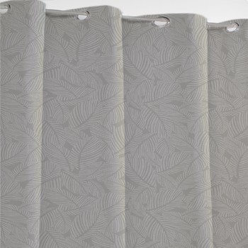 Cortinados NIORT  Cinza Disponível em tamanho para senhora. 140x240 cm.Casa >Cortinados