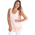 Tops / Blusas FR20SM014  Rosa Disponível em tamanho para senhora. EU S,EU M,EU L,EU XL,EU XS.Mulher > Roupas > Blusas