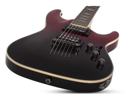 Schecter Omen Elite 6 Blood Burst