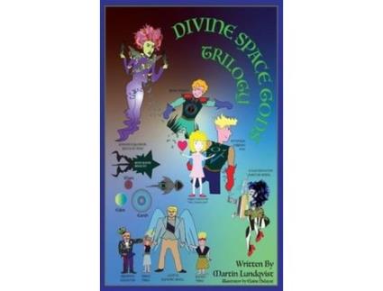 Livro Divine Space Gods Trilogy de Martin Lundqvist ( Inglês )