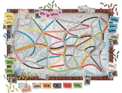 Jogo de tabuleiro DAYS OF WONDER Ride (8 anos)