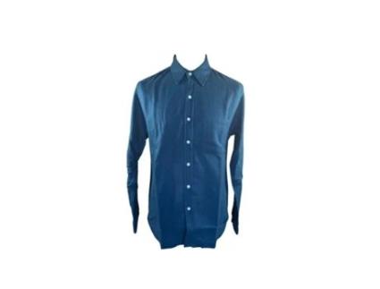 Camisa de Homem COLORFUL STANDARD Organic Flannel Azul (S)