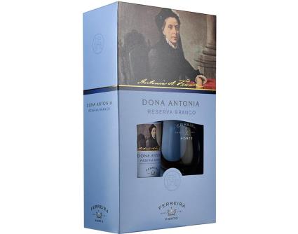 Vinho Branco Dona Antónia Porto Pack Mais Cálice 0.75l