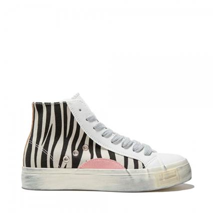 D. Franklin ZAPATILLA MOON HIGH ZEBRA, Multicolor - Ref.