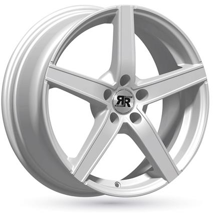 Jante de alumínio racer artic evo 7.5x18 4x108 et38 prateado