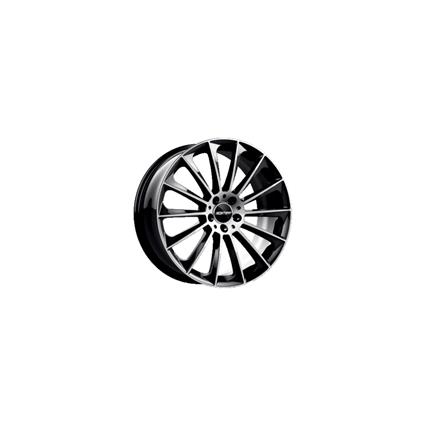 Gmp stellar 7,5x17 5x110 et33 65.1 black - llanta de aluminio