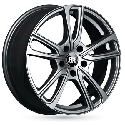 Jante de alumínio racer wave 7x17 4x100 et44 cinzento