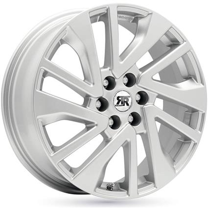 Jante de alumínio racer r-01 7x18 6x114.3 et45 prateado
