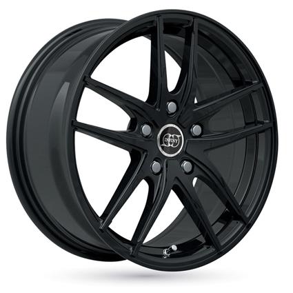Jante de alumínio infiny toxic 8x18 5x112 et42 preto brilhante
