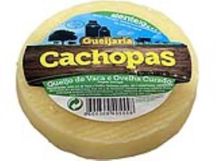 Queijo Cachopas Merendeira Vaca E Ovelha Curado F12 200g Produto Local