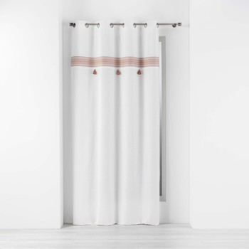 Cortinados AMAYA  Rosa Disponível em tamanho para senhora. 140x240 cm.Casa >Cortinados