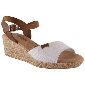 Sandálias Sandalia de piel de mujer by TROPPA (R.ST)  Branco Disponível em tamanho para senhora. 36,37,38,39,40,41,35.Mulher > Calçasdos > Sandálias e rasteirinhas
