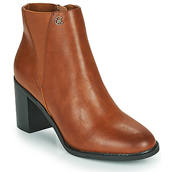 Botins MORENO  Castanho Disponível em tamanho para senhora. 36,39,40,41.Mulher > Sapatos > Botins