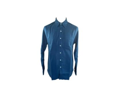 Camisa de Homem COLORFUL STANDARD Organic Flannel Azul (M)