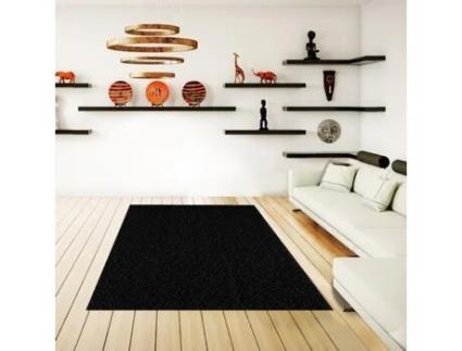 Tapete SANAT HALI (120 x 170 - Poliprolileno - Preto)