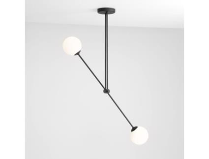 Lâmpada de Teto Ohio 2 Preto