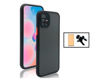 Capa para Xiaomi Redmi 10 PHONE CARE Vidro Temperado Anti-Choque Magnética Preto