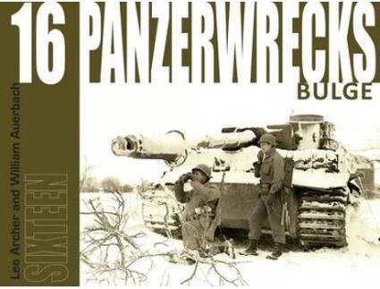 Livro panzerwrecks 16 de lee archer,william auerbach (inglês)