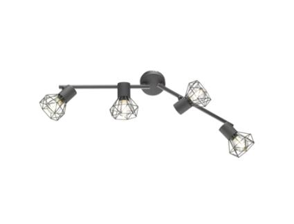 Trilhos de Iluminação Corriam Cinza