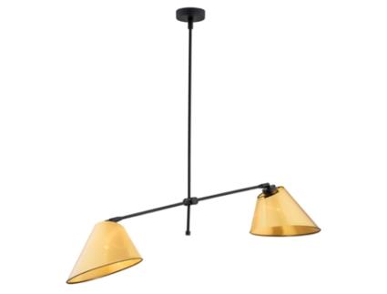 Lâmpada Pendente 2 Flames Aragon Clava 2 X 15W Máximo E27