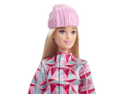 Boneca de moda BARBIE Snowboarder (3 anos)