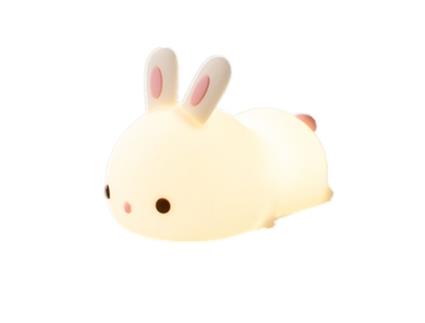 Lâmpada SPGUARD de Silicone Rabbit Bedside de Controle Remoto