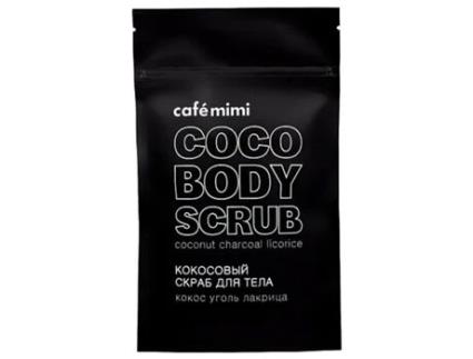 Esfoliante Corporal com Carvão de Coco e Alcaçuz 150 Gr CAFÉ MIMI