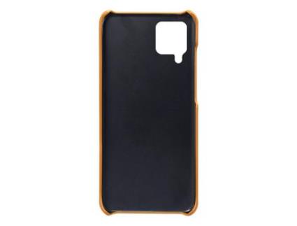 Capa para Samsung Galaxy M22 M32 KSQ com Porta-Cartões Laranja