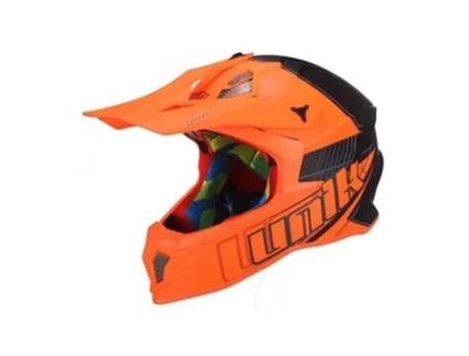 Capacete UNIK Cfx-18 Sparx - Laranja Fluor - L