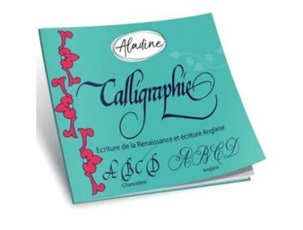 Caderno de Caligrafia Ingles ALADINE